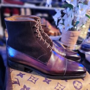 Antonio Meccariello Lace Up Derby Boots